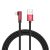 T-PHOX Champion Cable USB Micro USB 3A 1.2mts Rojo/negro T-M804