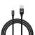 T-PHOX Speed Cable USB tipo-C 2.4A 1.2mts Negro T-C810