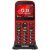TELEFUNKEN S420 Movil Teclas Grandes Rojo TF-GSM-420-CAR-RD