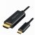 APPROX AppC52 Cable Tipo C a HDMI 4K 1.2m Negro
