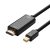 AISENS A125-0361 Cable conversor mini DP a HDMI 2.0m Negro