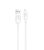 QCHARX Athens Cable USB a lightning 3A blanco