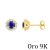 9K | pendientes oro amarillo