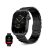 Smartwatch KSIX Olympo, Pantalla AMOLED 1,96”, 2 correas, Aut. 5 días, Modos deporte y salud, Llamadas, Asistentes voz, Negro