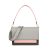 Bolso Bandolera Mediana Tous Audree Saffiano color Gris-Rosa