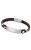 PULSERA ESCLAVA DE HOMBRE EN CUERO Y ACERO